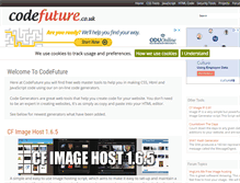 Tablet Screenshot of codefuture.co.uk